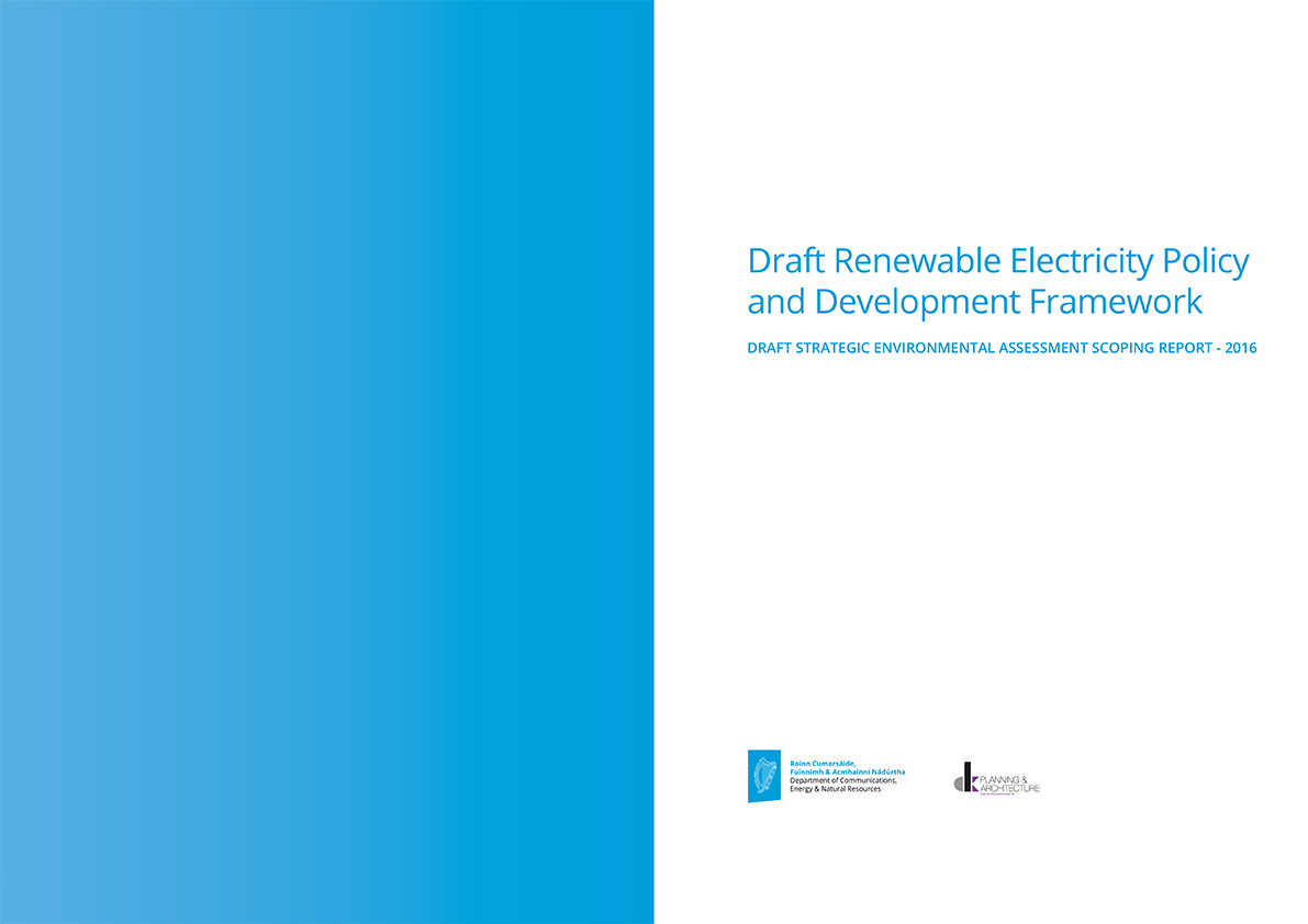 Draft Renewable Electricity Policy and Development Framework 2