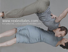 Rex Levitates – Website Launch Flyer
